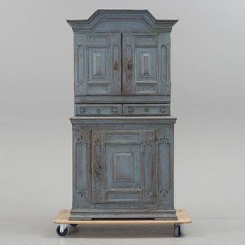 A 18th century baroque cabinet.