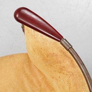Mats Theselius, an 'Älgskinnsfåtöljen' lounge chair, Källemo, ed. 311/360, Sweden post 1991.