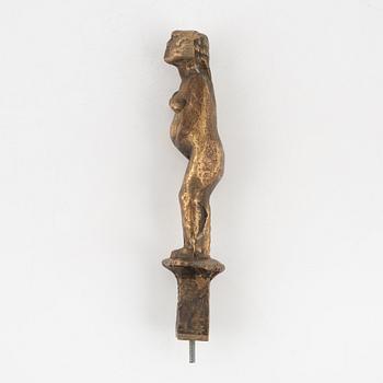 Bror Marklund, skulptur, osignerad, brons, höjd 24 cm.