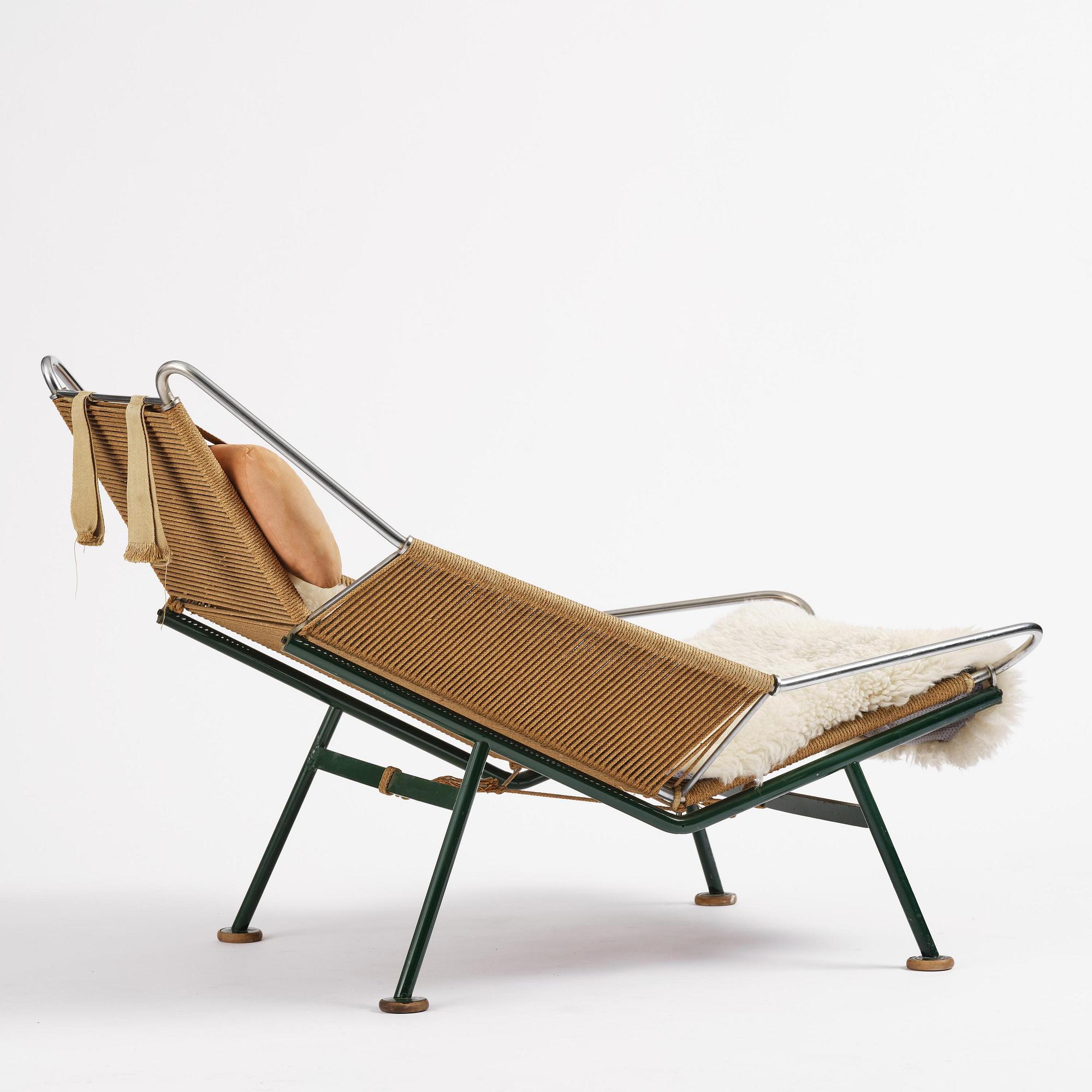 Hans J. Wegner, a "Flag Halyard" chair, Getama, Denmark, 1950s-60s.