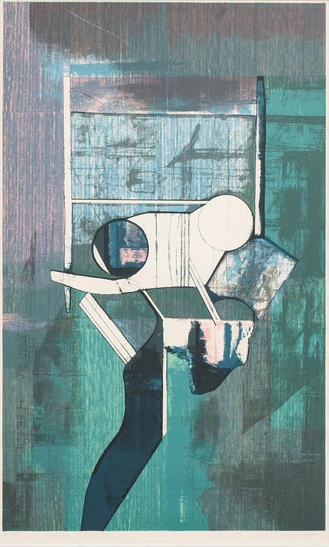 ANDERS ÖSTERLIN, serigrafi signerad och numrerad 38/120.