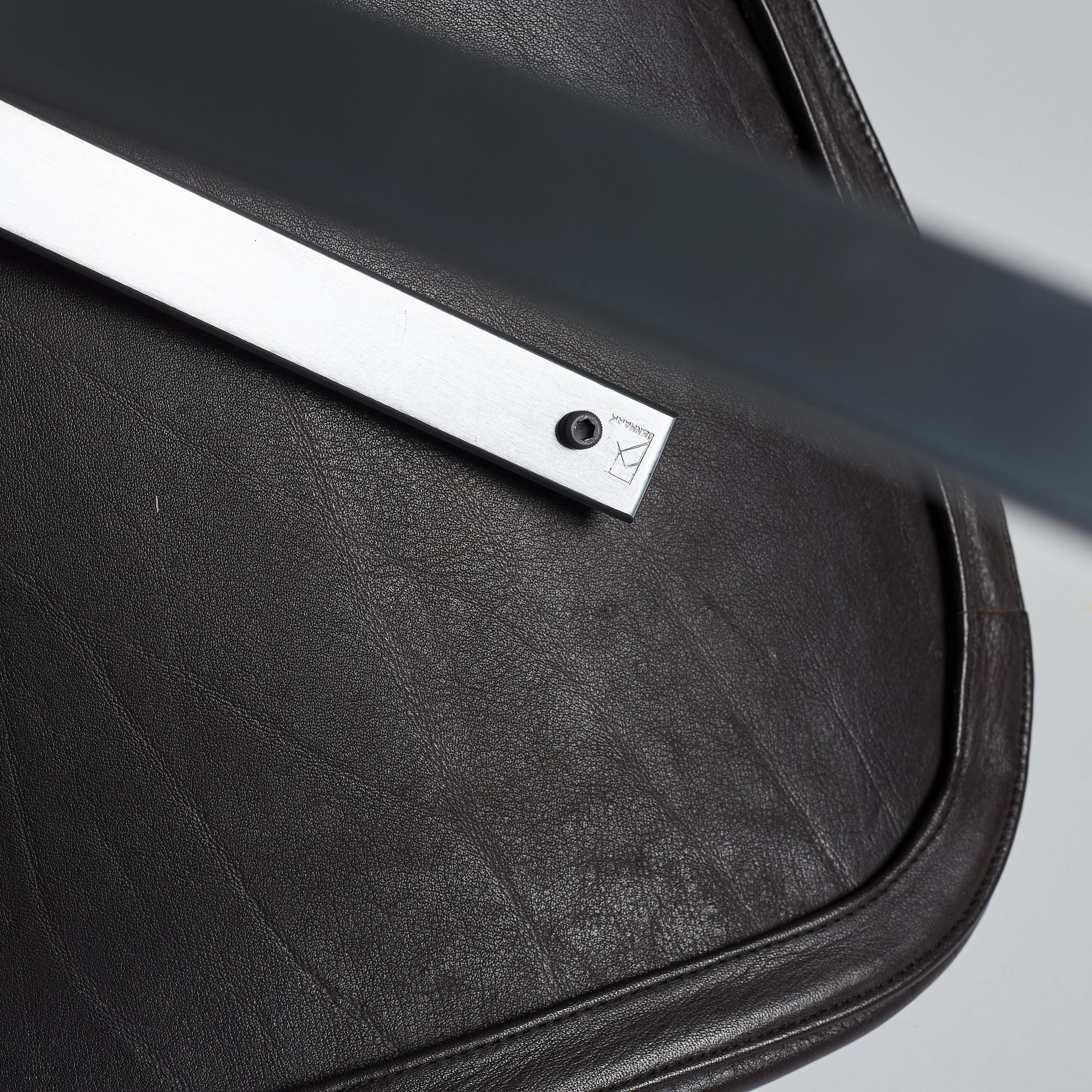 Poul Kjaerholm, stolar 6 st "PK9", E Kold Christensen, Danmark.