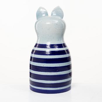 Lisa Larson, Figure, stoneware, "Big Cat" from the series "Tripp, trapp, trull", Gustavsberg.