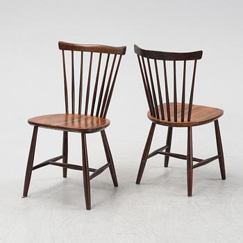 Stolar, 4 st, Nesto, 
Nässjö Stolfabrik AB, 1950/60-tal.