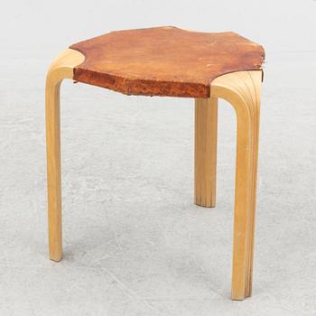 Alvar Aalto, a model X602 stool, Artek, 1960's.
