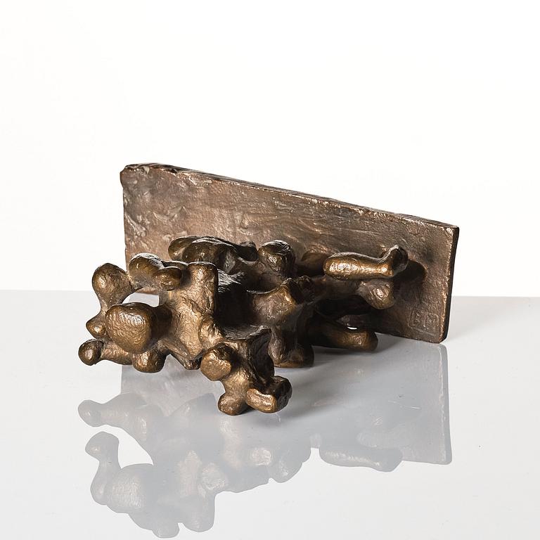 Bror Marklund, "Gestalt i storm" (Figure in storm).