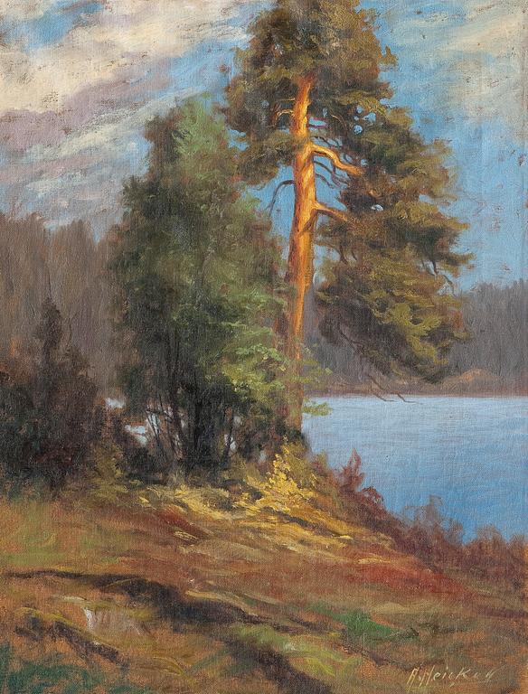 Arthur Heickell, PINE ON THE SHORE.