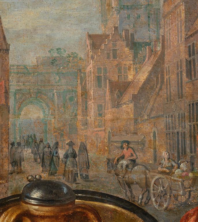 Joachim Beuckelaer, A fish market outside the city gate of Antwerp.