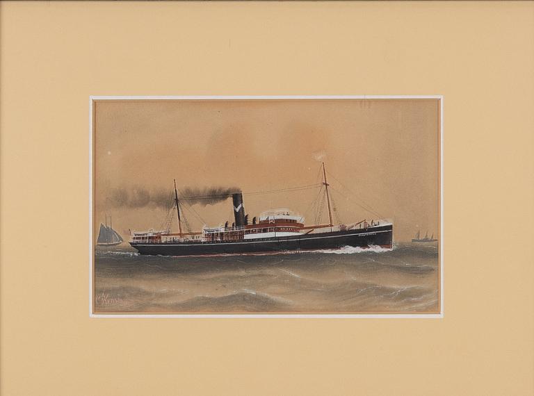 C Kensington, 1800-/1900-tal, "S/S Masterful".