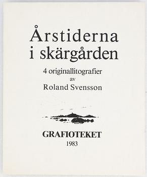 Roland Svensson, "Årstiderna i Skärgården", portfolio.