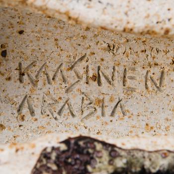 TAISTO KAASINEN, a stoneware, sculpture signed Kaasinen Arabia.