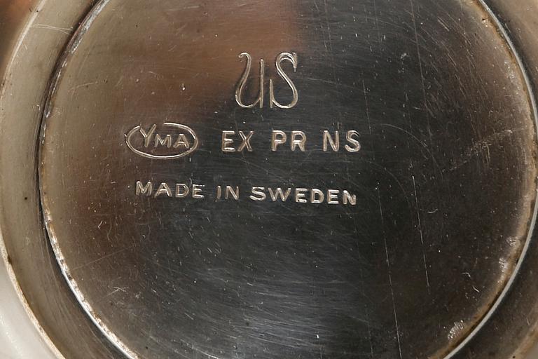 Ulla Fogelklou-Skogh, bowl, nickel silver.
