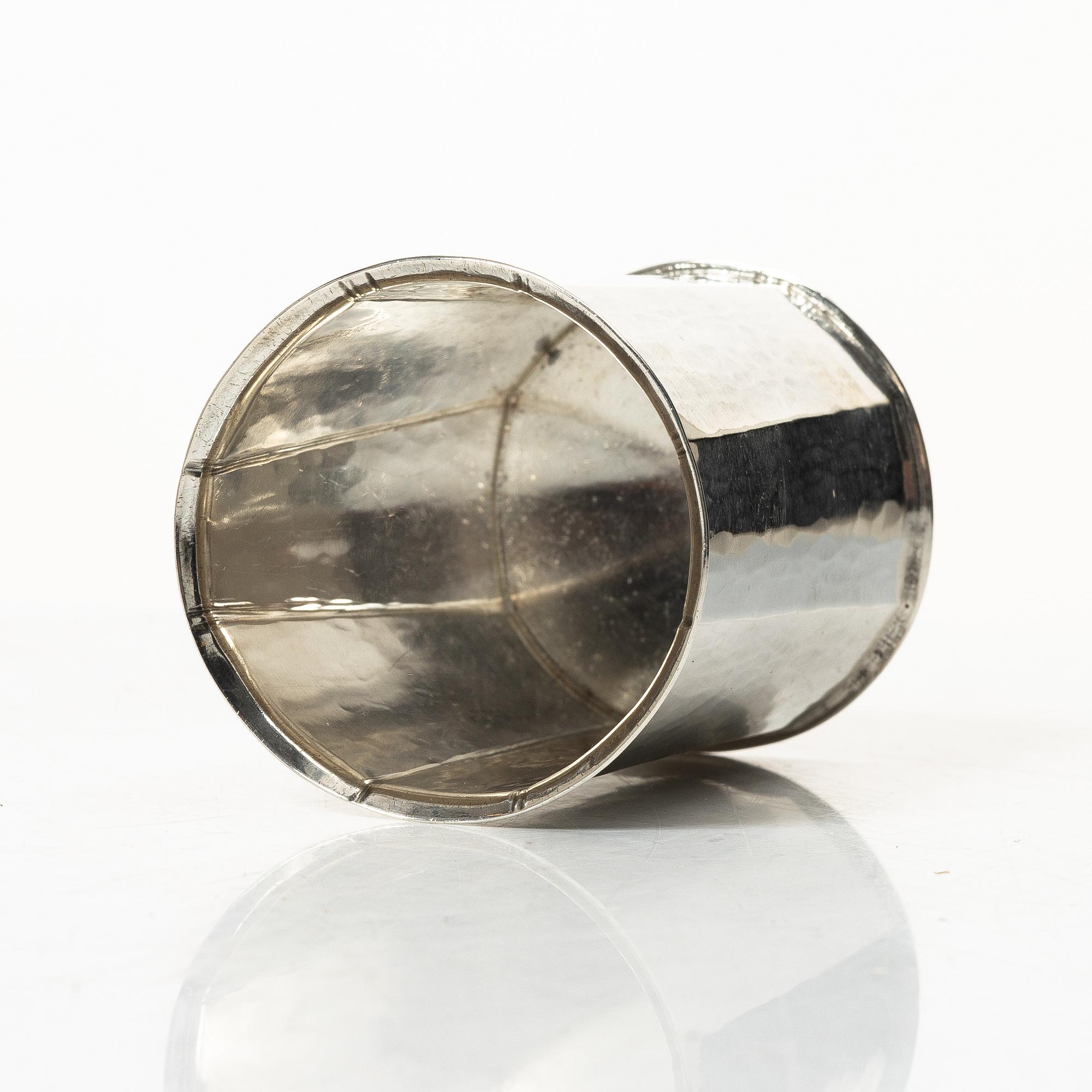 Bengt Liljedahl, a sterling silver vase, Sweden, 2006.