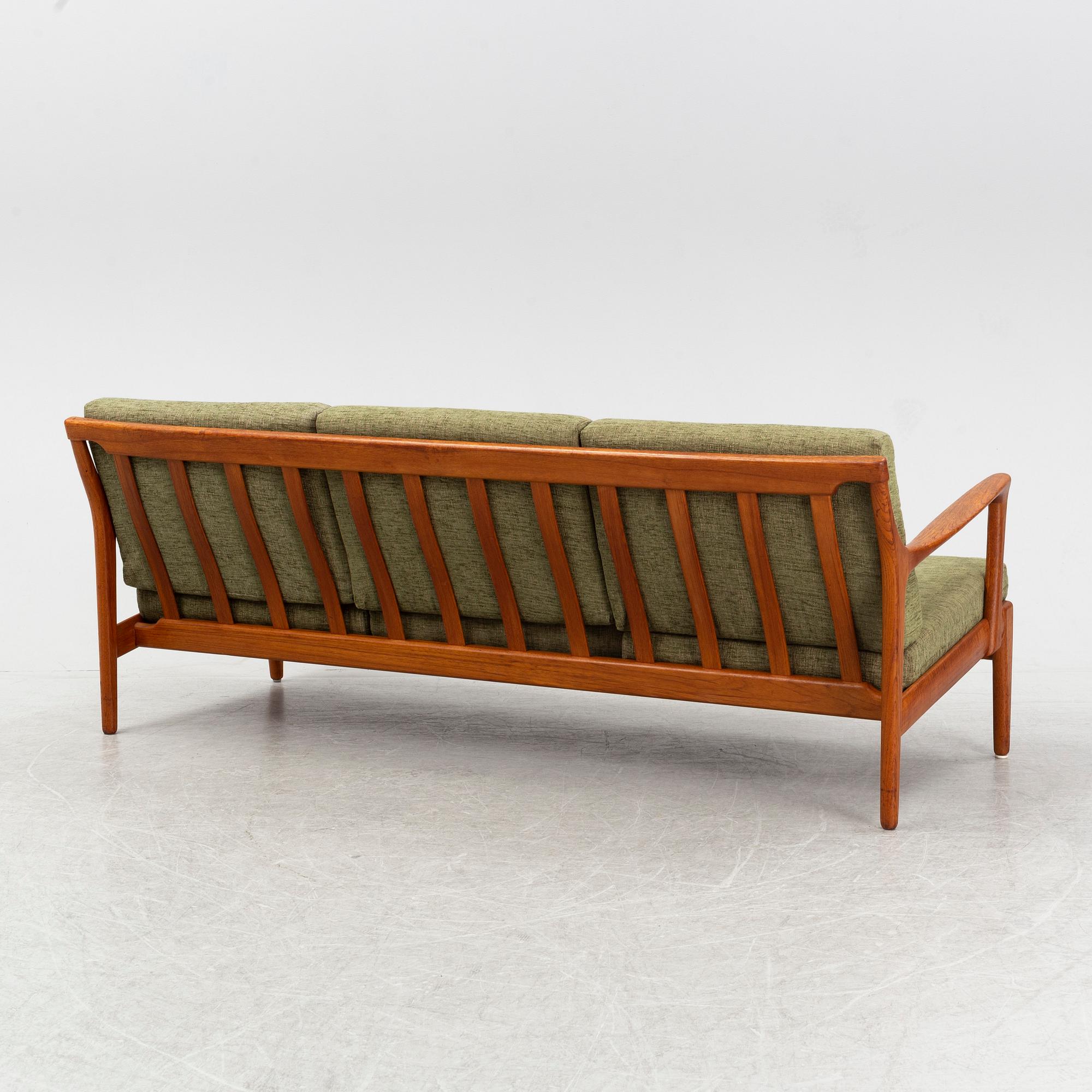 Bertil Fridhagen, soffa "Kuba", Bröderna Andersson, Ekenässjön, 1960-tal.