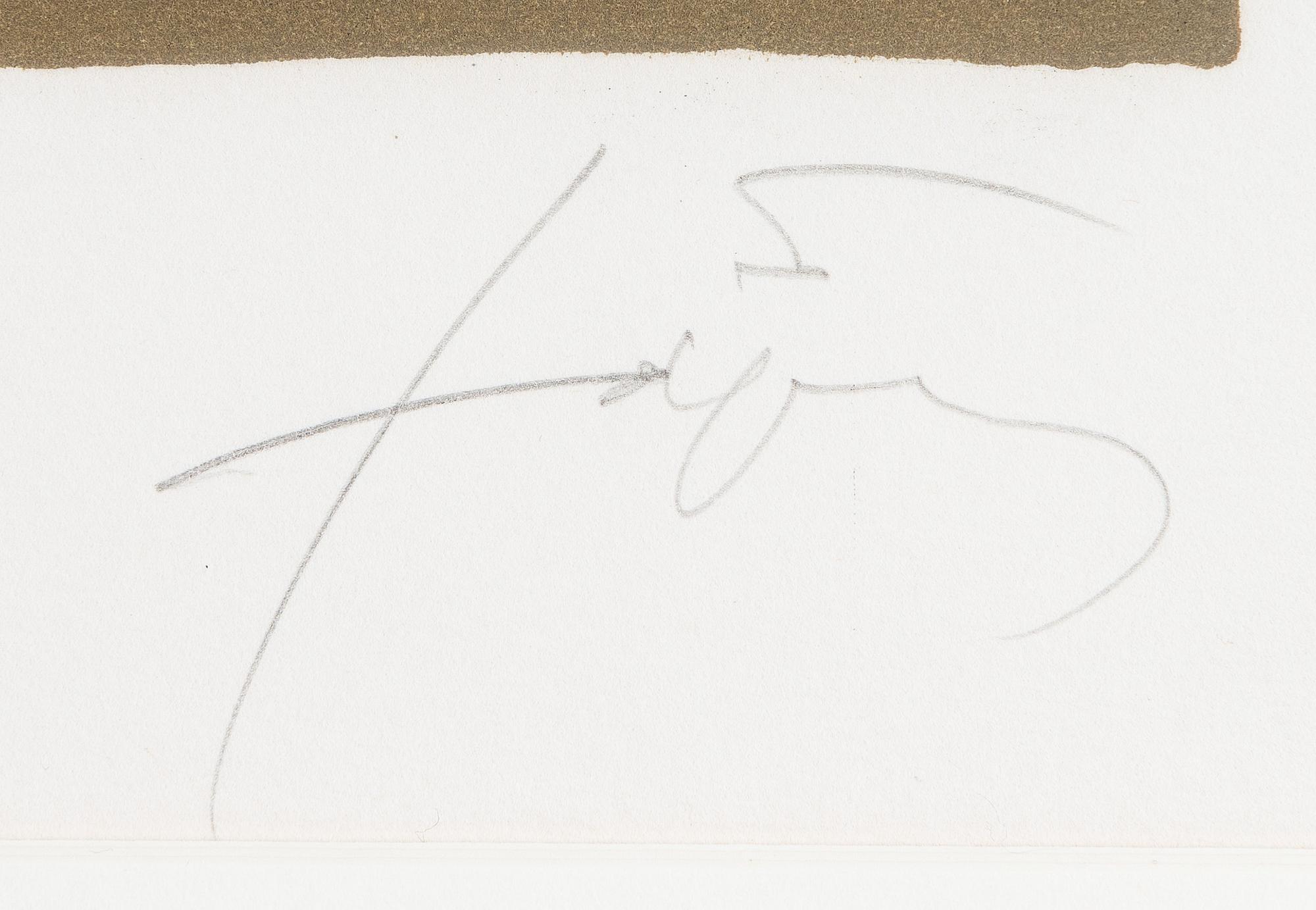 Antoni Tàpies, "A.M.".