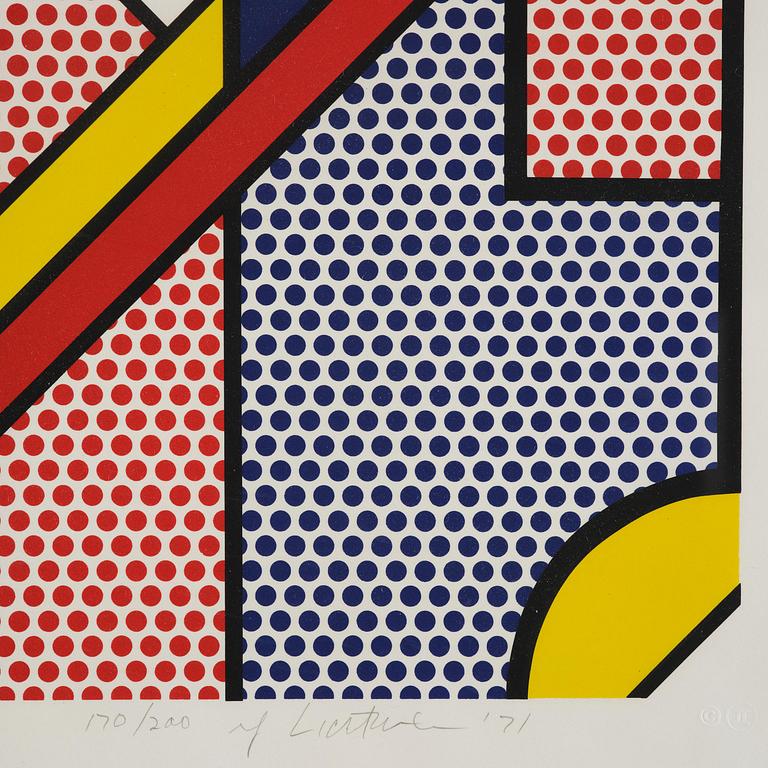 Roy Lichtenstein, "Modern Print".