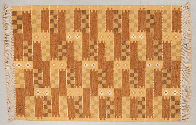 MATTA, rölakan, Alestalon Mattokutomo, Kauhava-Finland, 1960-tal. Signerad VB. Ca 243 x 165 cm.