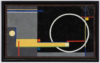 Gösta Adrian-Nilsson, "Vit cirkel Horisontell".