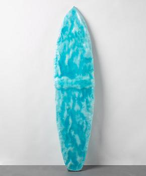 Tiril Hasselknippe, "Surfboard Light Blue in Brackets".