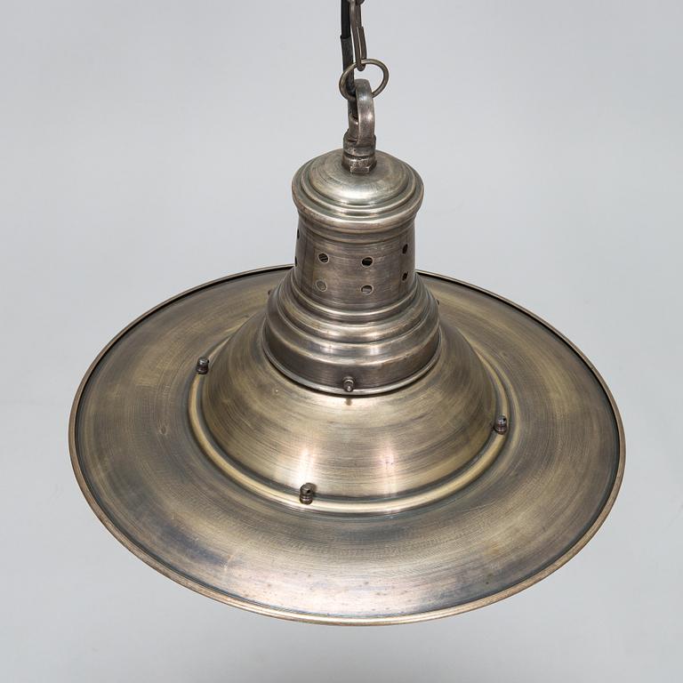 A pendant ceiling ship's lamp, Chehoma, Belgium 2000s.