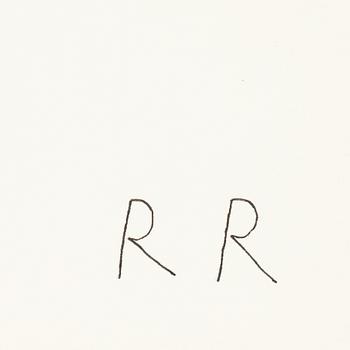 Roger Risberg, indian ink drawing, signed. Executed in 2008.