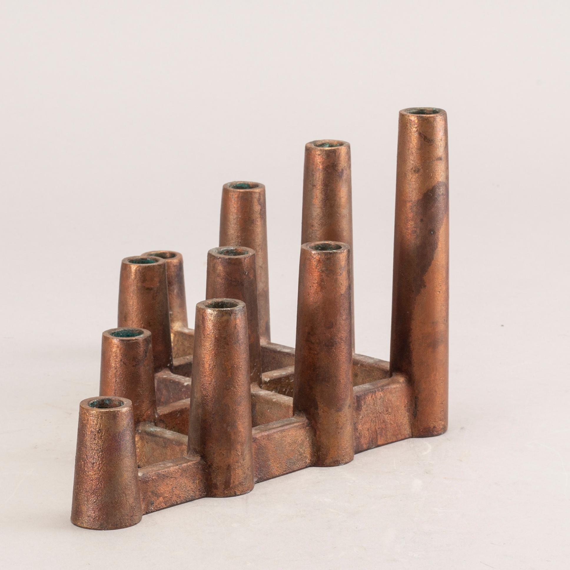 Lars Rolf, skulptur, signerad.