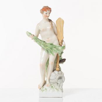 A porcelain figure of 'Thetis', KPM Königliche Porzellanmanufaktur, Berlin, 19th century.