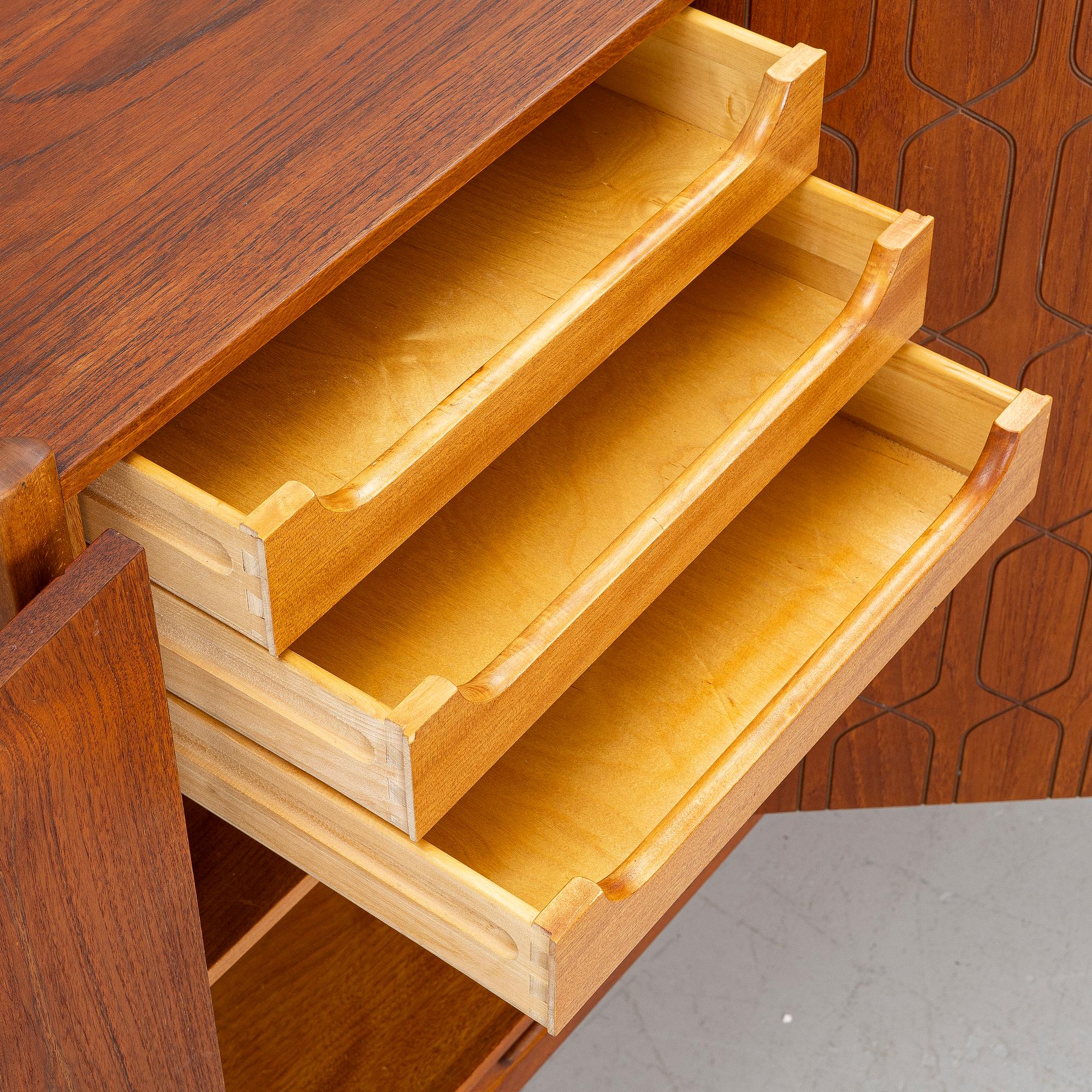 David Rosén, cabinet, “Napoli”, Westbergs möbler, 1960s.