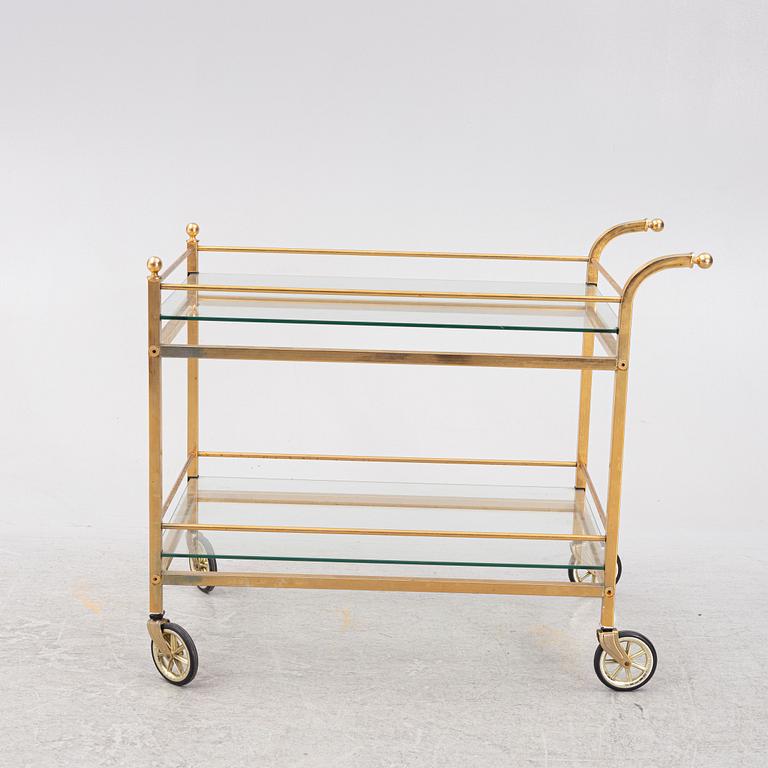 A serving trolley, later part of the 20th century.