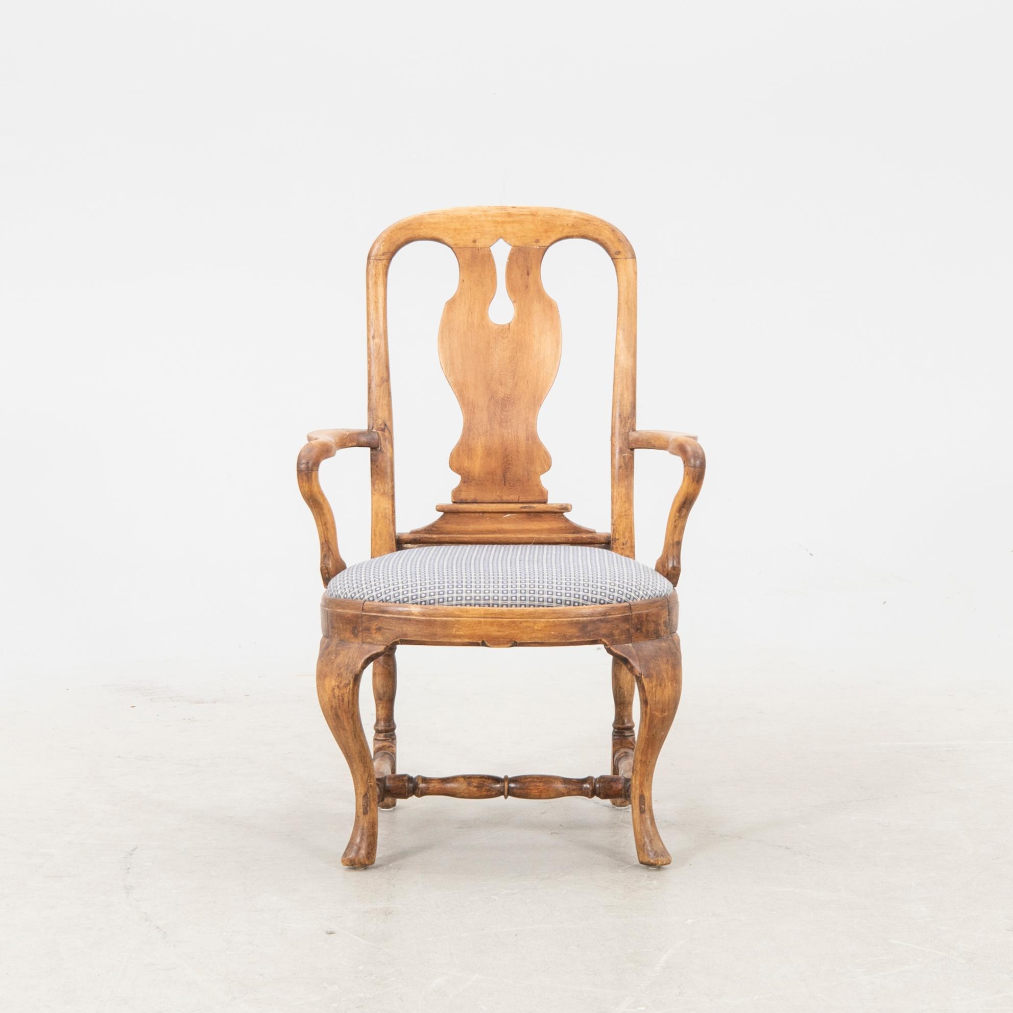 Karmstol, Rokoko 1700-talets mitt.