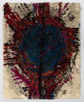 Reino Koski, a Finnish long pile rug for Neovius. Circa 160 x 125 cm.