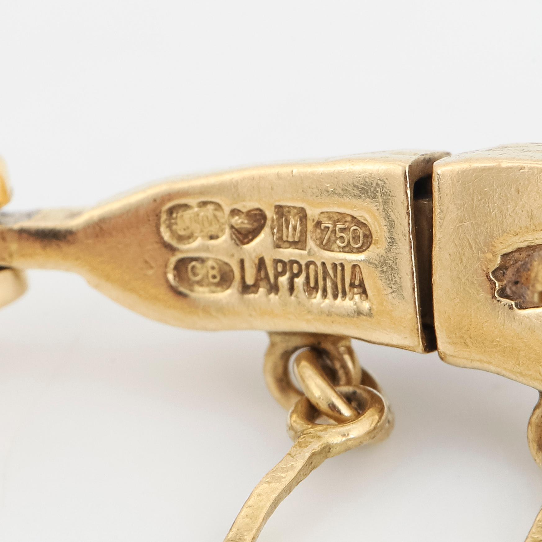 BJÖRN WECKSTRÖM, necklace "Spring dew", bracelet and ring "Diamond pond", 18K gold with eight-cut diamonds.