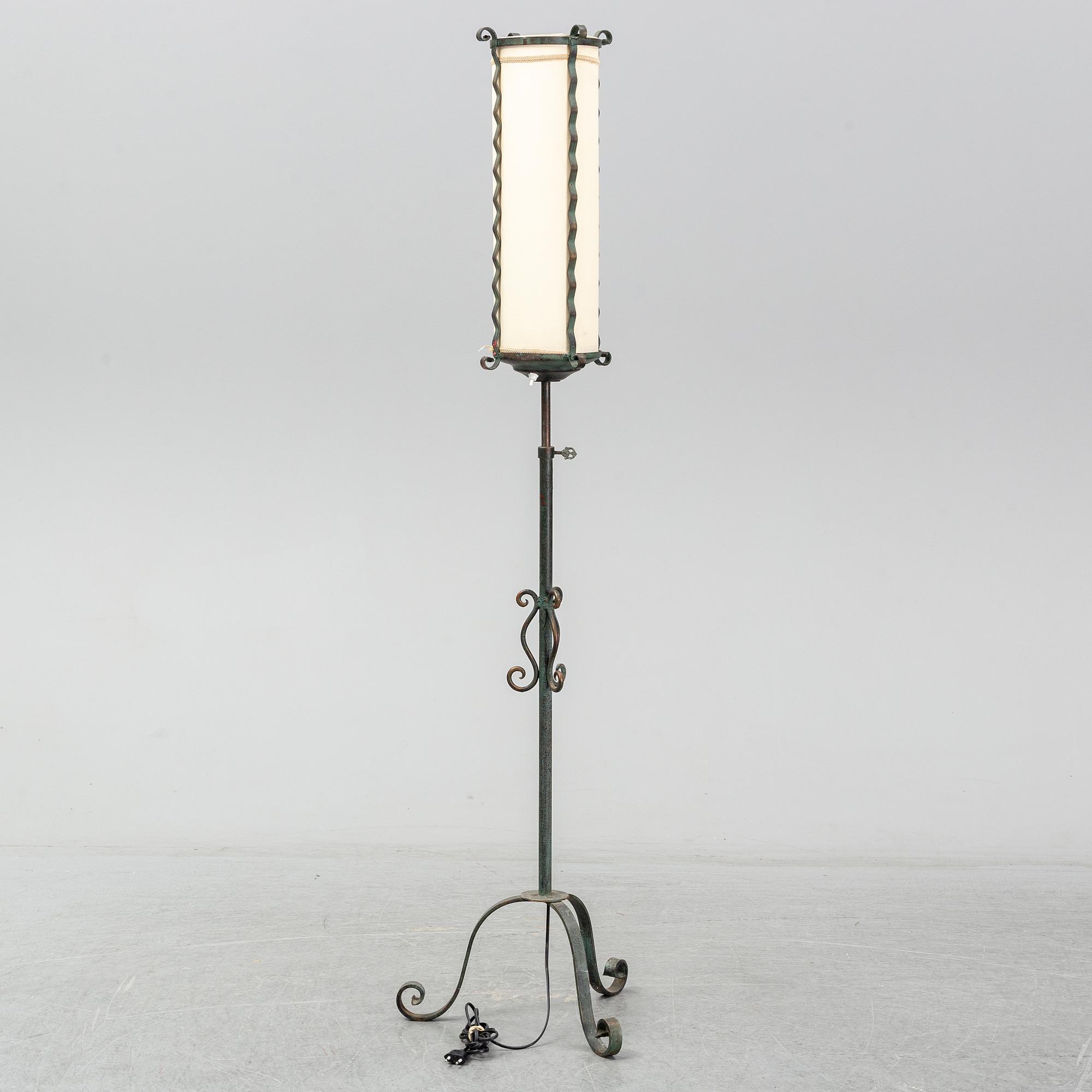 A first half of the 20th century floor light.