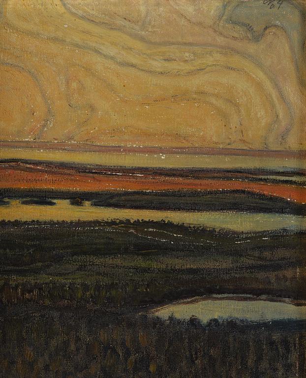 Otto Hesselbom, Study for "Our Country".