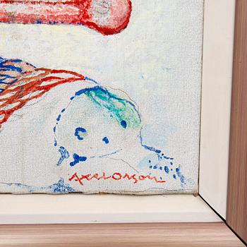 Axel Olson, "Ankaret" translates to "The Anchor" in English.