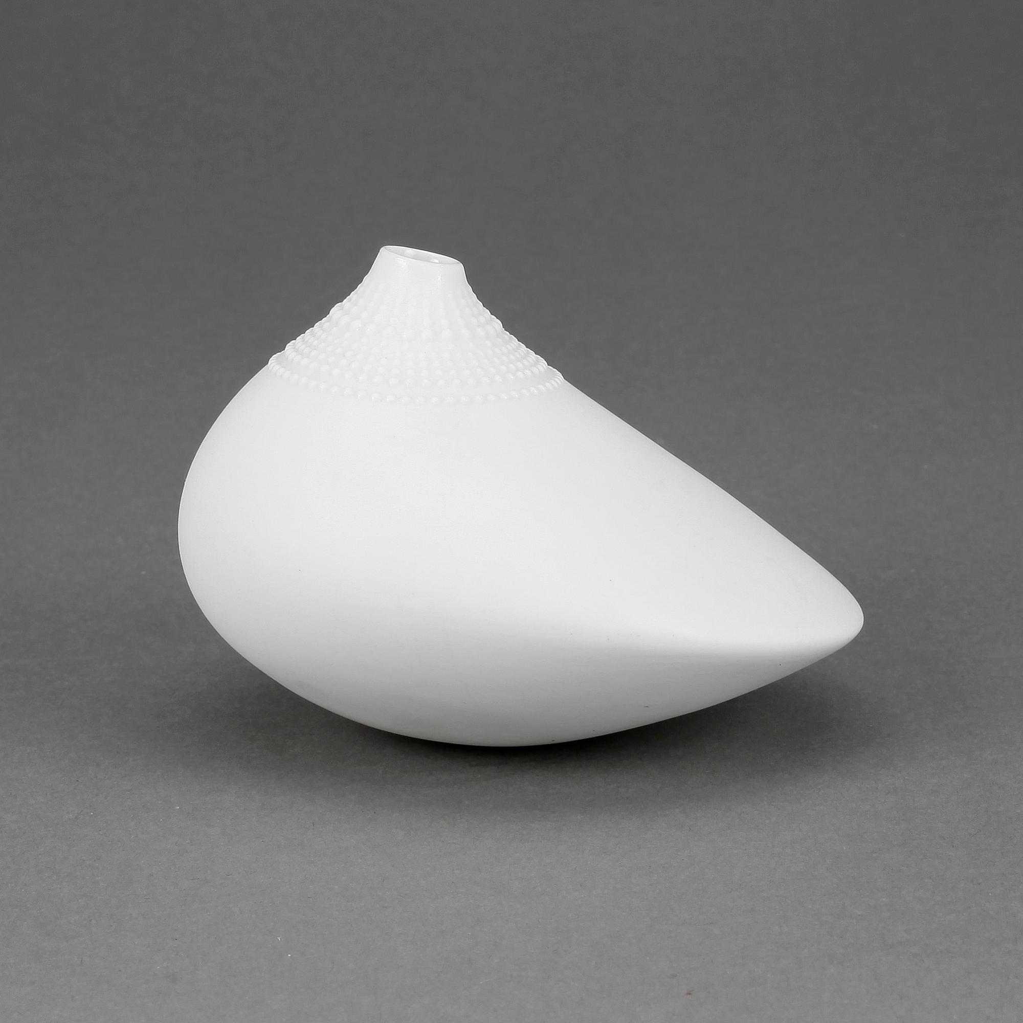 VAS, porslin "Pollo", design Tapio Wirkkala, Studio-Line Rosenthal.