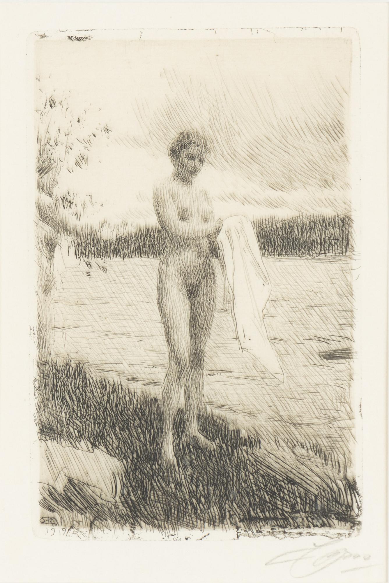 Anders Zorn, "Dalälven".