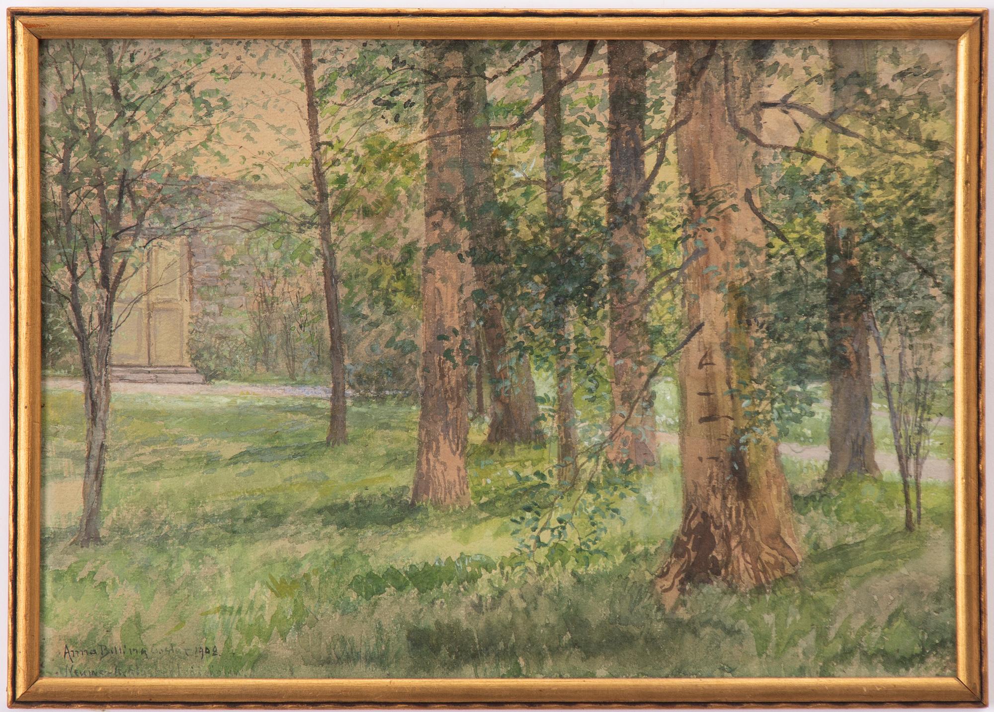 Anna Billing, Park landscape.