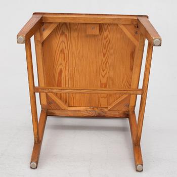 Four chairs, mid-20th century.