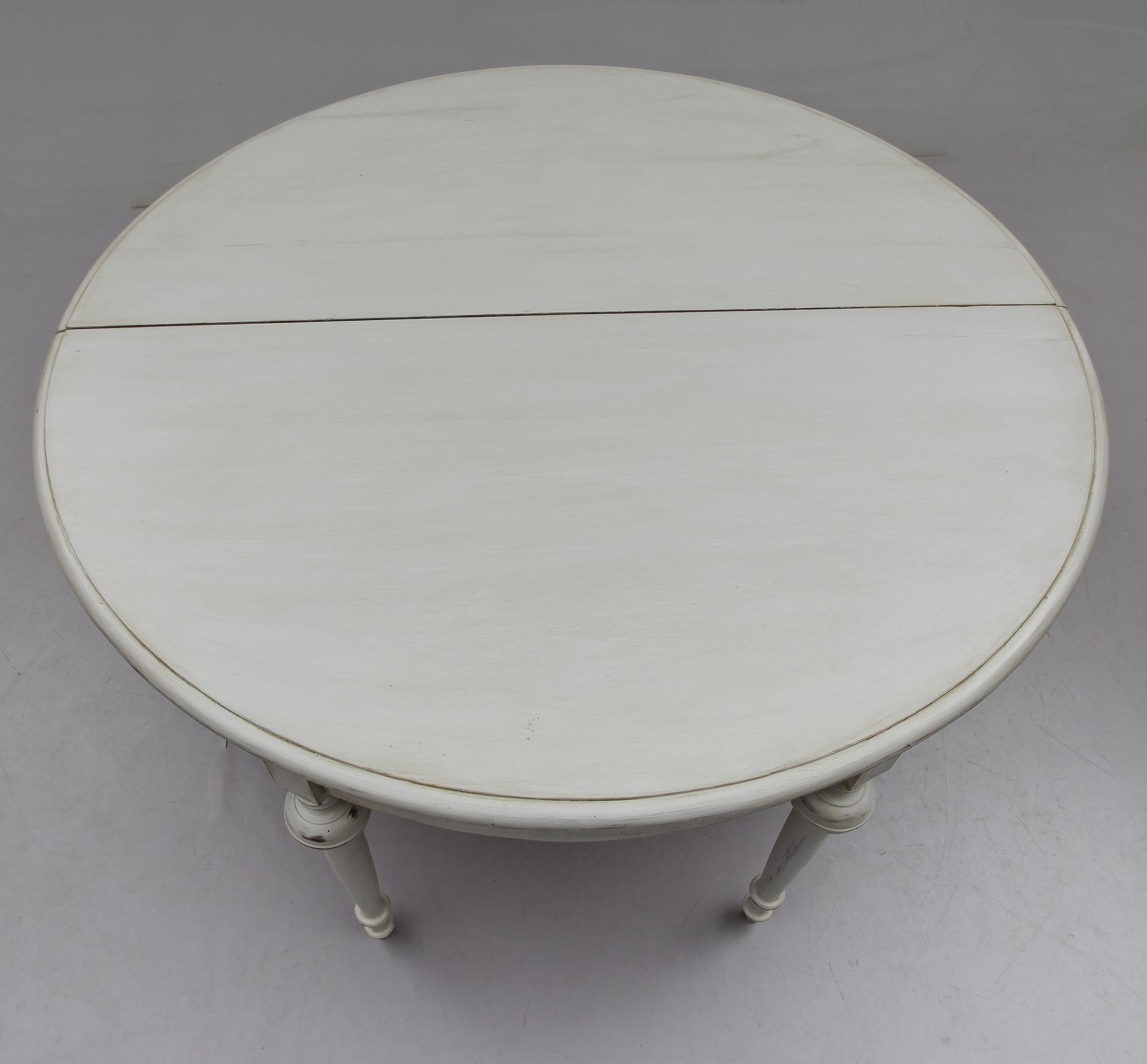 MATSALSBORD, 1800-talets andra hälft.