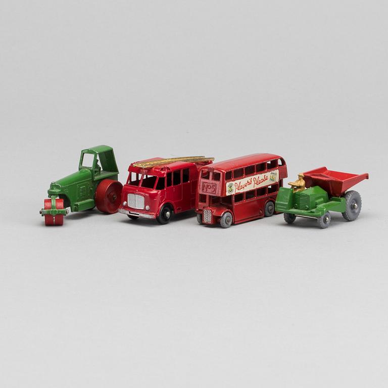 LESNEY MATCHBOX SERIES FOUR CARS.