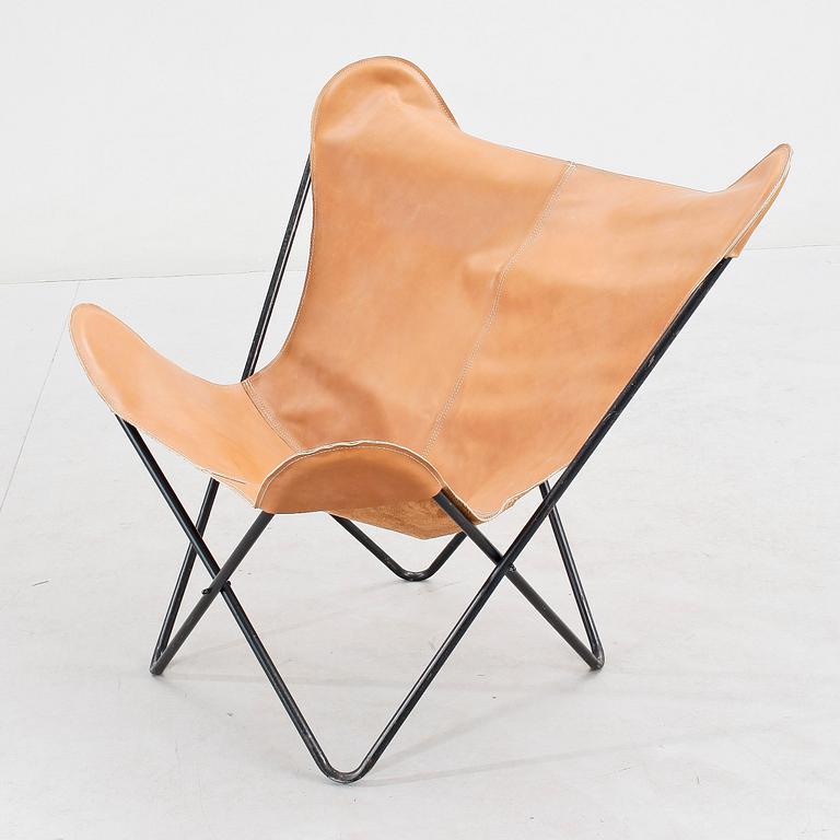 FLADDERMUSFÅTÖLJ, "Butterfly Chair". 1900-talets mitt.