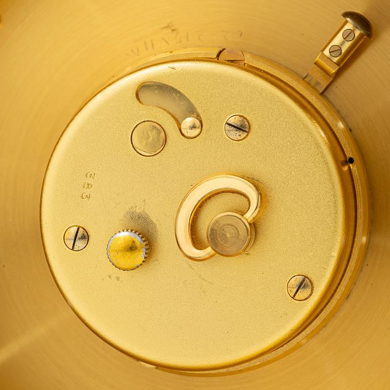 Jaeger-LeCoultre, table clock, 95 mm.