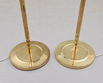 GOLVLAMPOR, 1 par, Danmark, 1900-talets andra hälft.