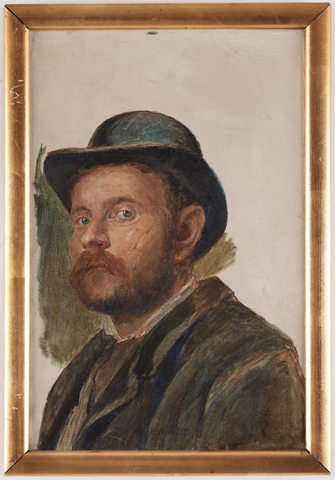 Carl Wilhelmson, Man i plommonstop.