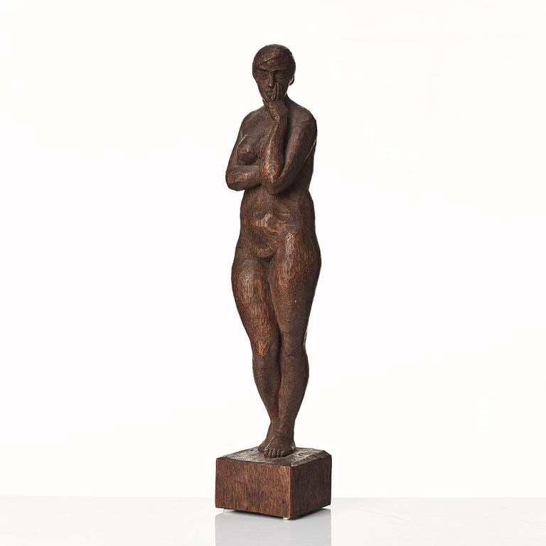 Michael Schilkin, a carved wooden sculpture, Finland 1923.