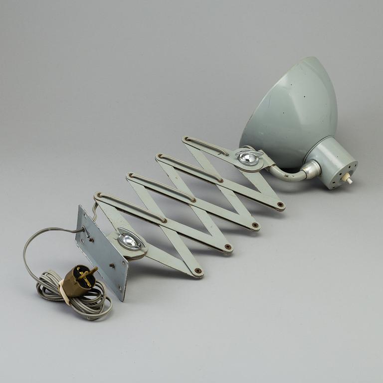 INDUSTRILAMPA/SAXLAMPA, 1900-talets mitt.