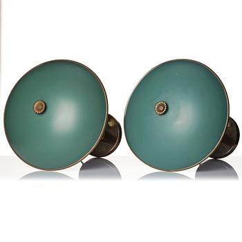 Erik Tidstrand, a pair of table lamps model "29595", Nordiska Kompaniet, 1930s.