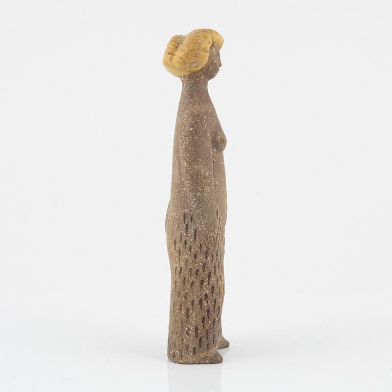 Stig Lindberg, ’Lilla Eva', a stoneware figurine, Gustavsberg studio, Sweden 1940-50s.