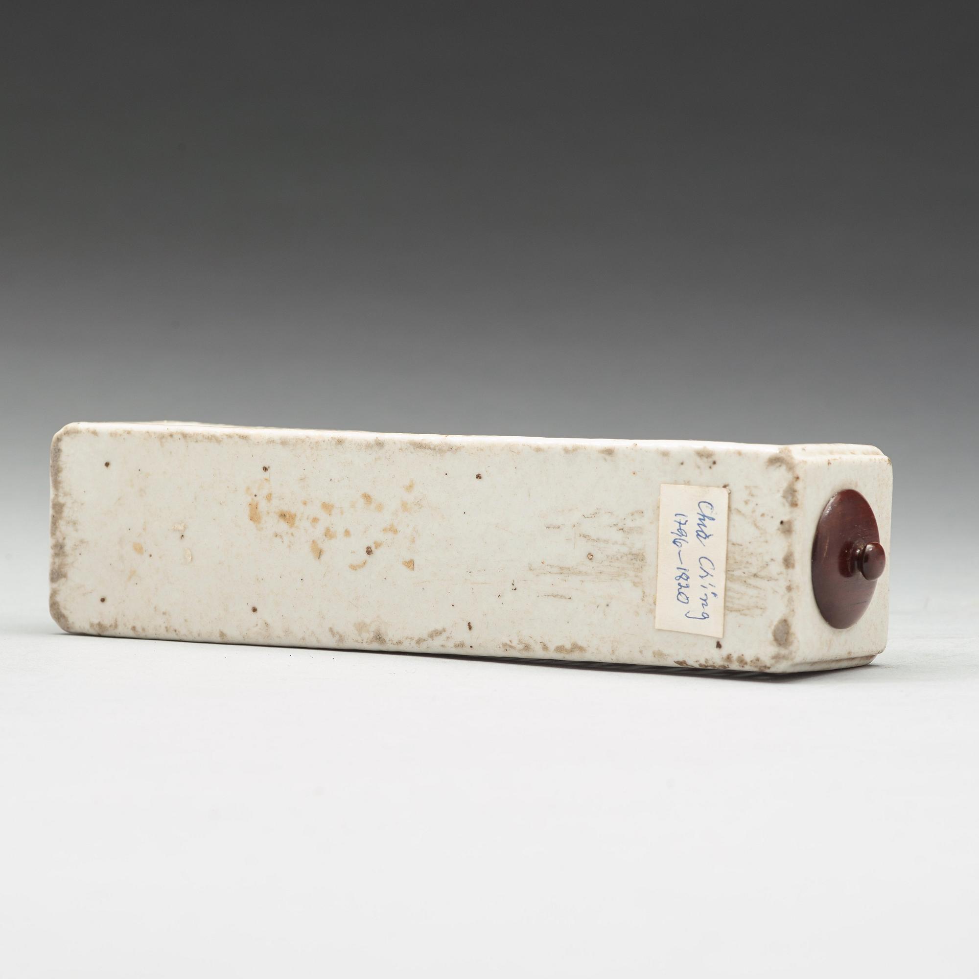 A Chinese Cricket box, Qing dynasty, circa 1800.